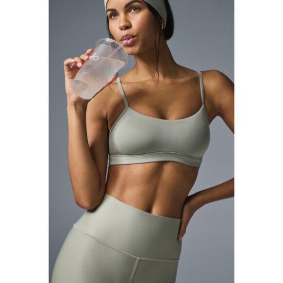 Alo High-Waist Airlift Legging Limestone Hi-Rise Waisted Tights Skinny Pants M - Picture 3 of 14